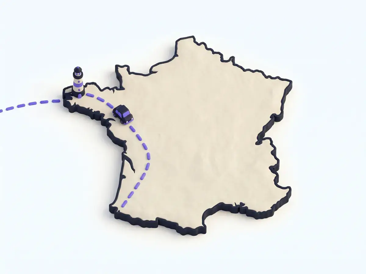 Carte de France en argile, une route jusqu’en Bretagne : notre rencontre avec Cyril Jouault, notre directeur SEO